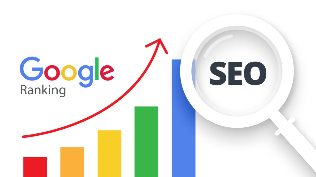 Website bovenaan in Google