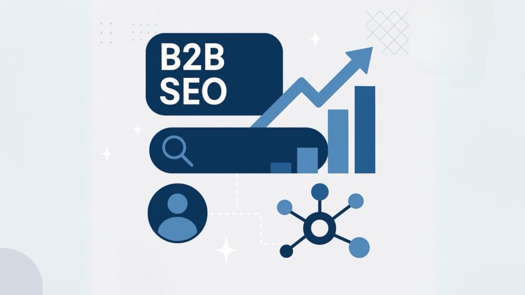b2b seo illustratie